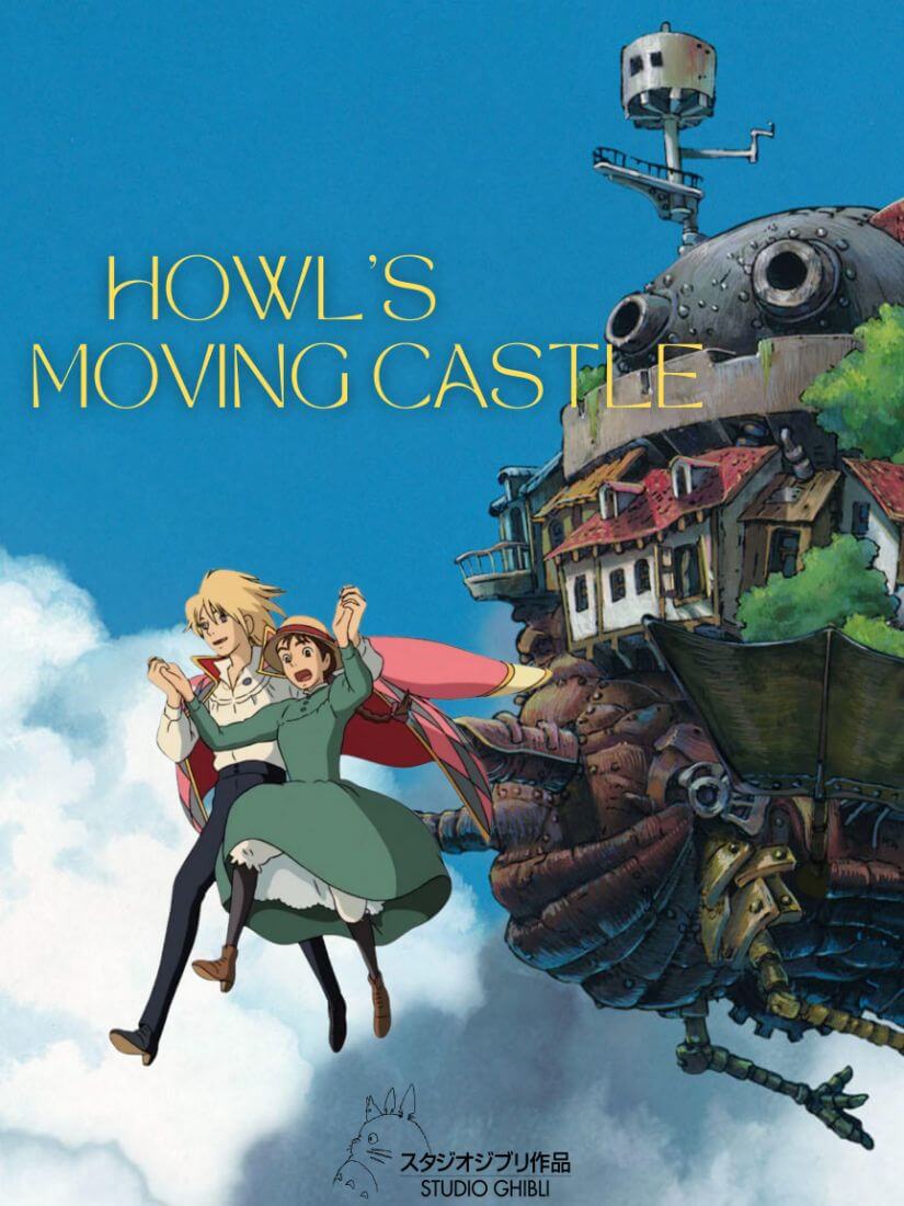 Poster for Howls Moving Castle